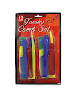 12Pk Family Comb Set