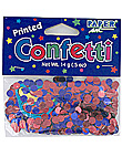 Ole printed confetti .5 ounce bag 