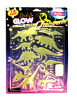 glow in the dark dinosaurs (12 per pack)
