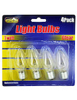 7.5w 4 Pk Clear Light Bulbs