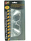 clear safety glasses