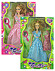 12 Inch cutie play doll w/acc. 2 asst