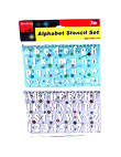 alphabet stencil 2 pack