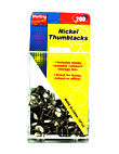 silver plated thumbtacks 200 per box 