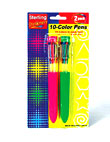 10 colors in one pen 2 pack