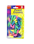 pencil cap erasers 50 per pack