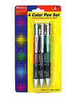 3pack 4 color pens 