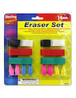 erasers 14 per pack