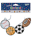 #1 sport printed garlnd