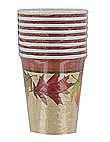 autumn plaid 8ct 9ozcup